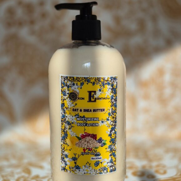 Fruity 24-Hour Moisturizing Lotion 16oz plus shea butter and colloidal oatmeal - Picture 7 of 7